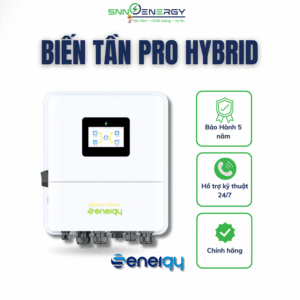 Biến tần hybrid hòa lưới Senergy 6kW PRO hiệu suất cao