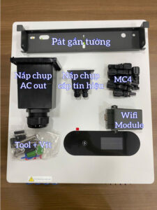 Phụ kiện của biến tần hòa lưới 3 pha senergy 10kw