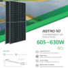 Tấm Pin Năng Lượng Mặt Trời Astro N7 Hiệu Suất Cao