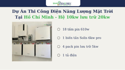Thi Công Điện Năng Lượng Mặt Trời Tại Hồ Chí Minh