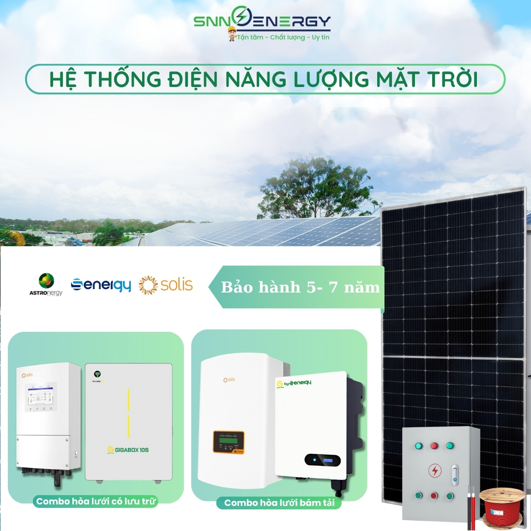 combo hệ thống hòa lưới
