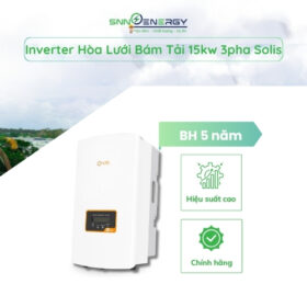 inverter hòa lưới bám tải 15kw 3 pha Solis