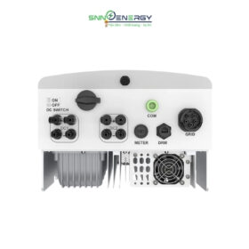 inverter hòa lưới bám tải 15kw 3 pha Solis mặt dưới