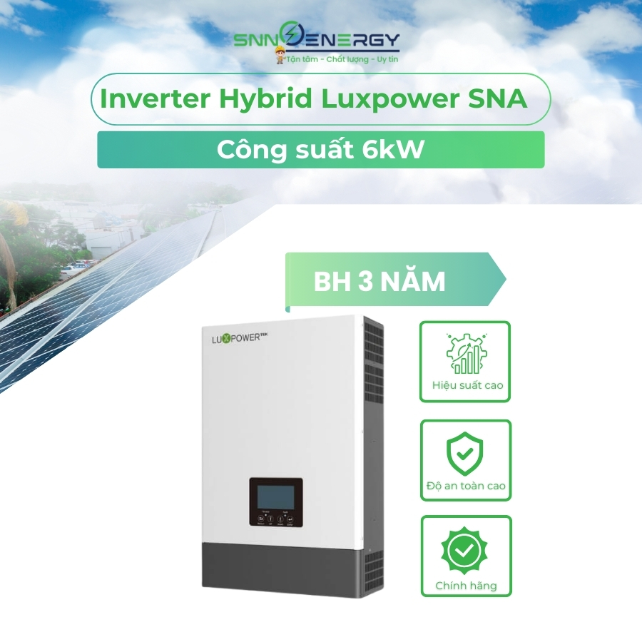 Biến tần Luxpower SNA 6kw