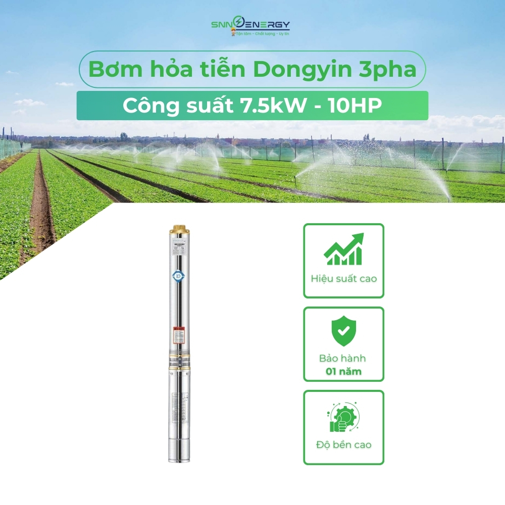 Bơm hỏa tiễn Dongyin 7.5kw