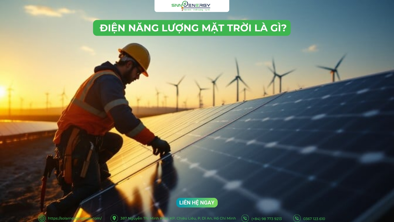 Điện năng lượng mặt trời là gì