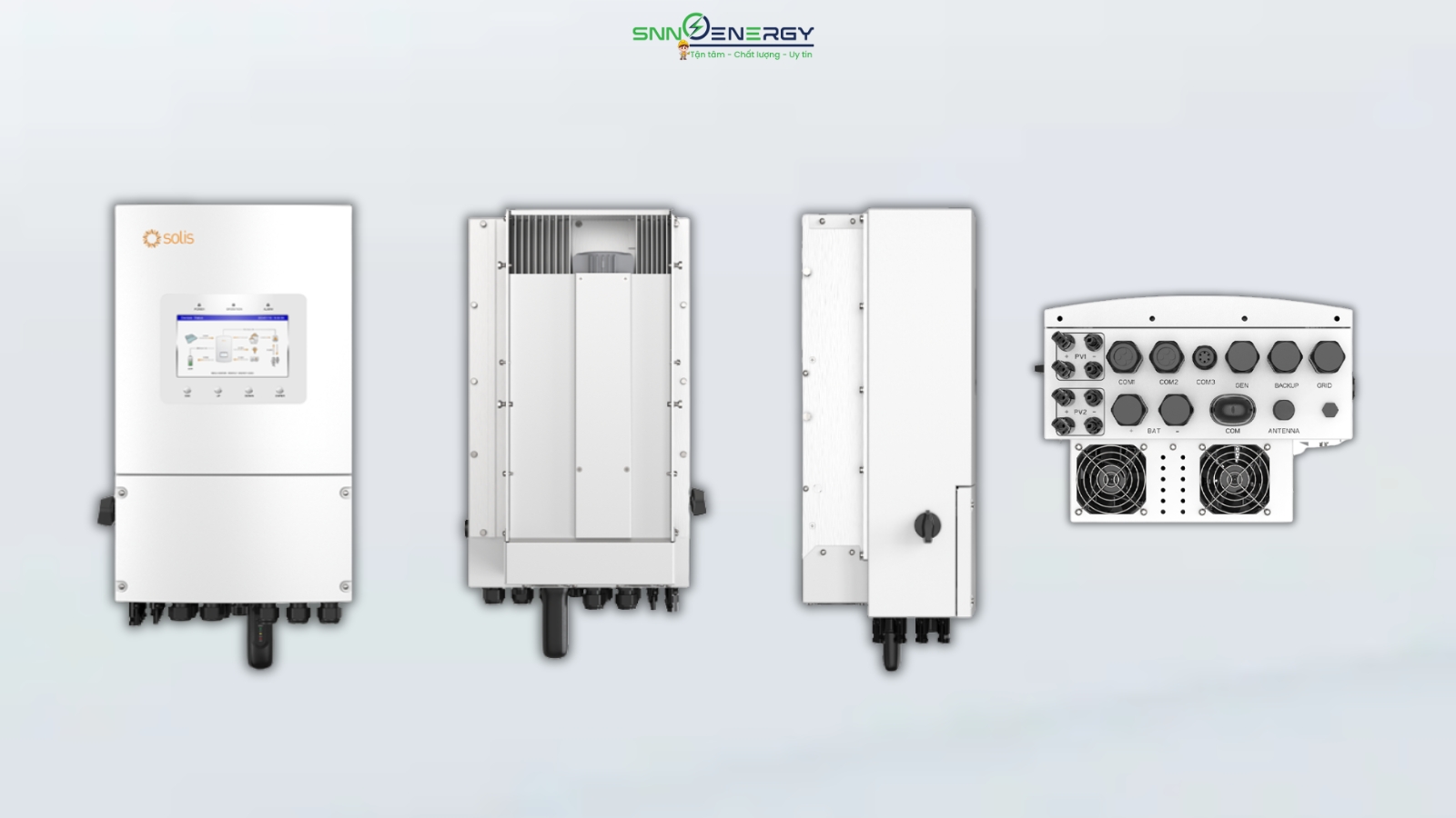 Thiết kế bên ngoài của Solis