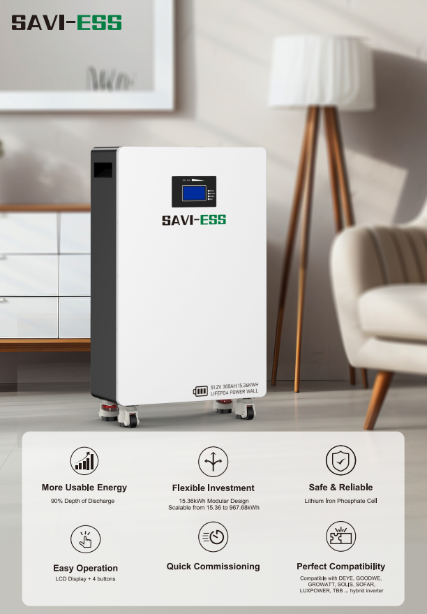 Pin lưu trữ SAVI-ESS