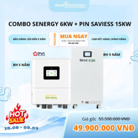Senergy eco và pin lưu trữ savi ess