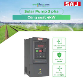 solar pump SAJ 3 pha 4kw