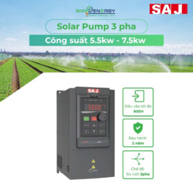 solar pump SAJ 3 pha 5.5kw 7.5kw