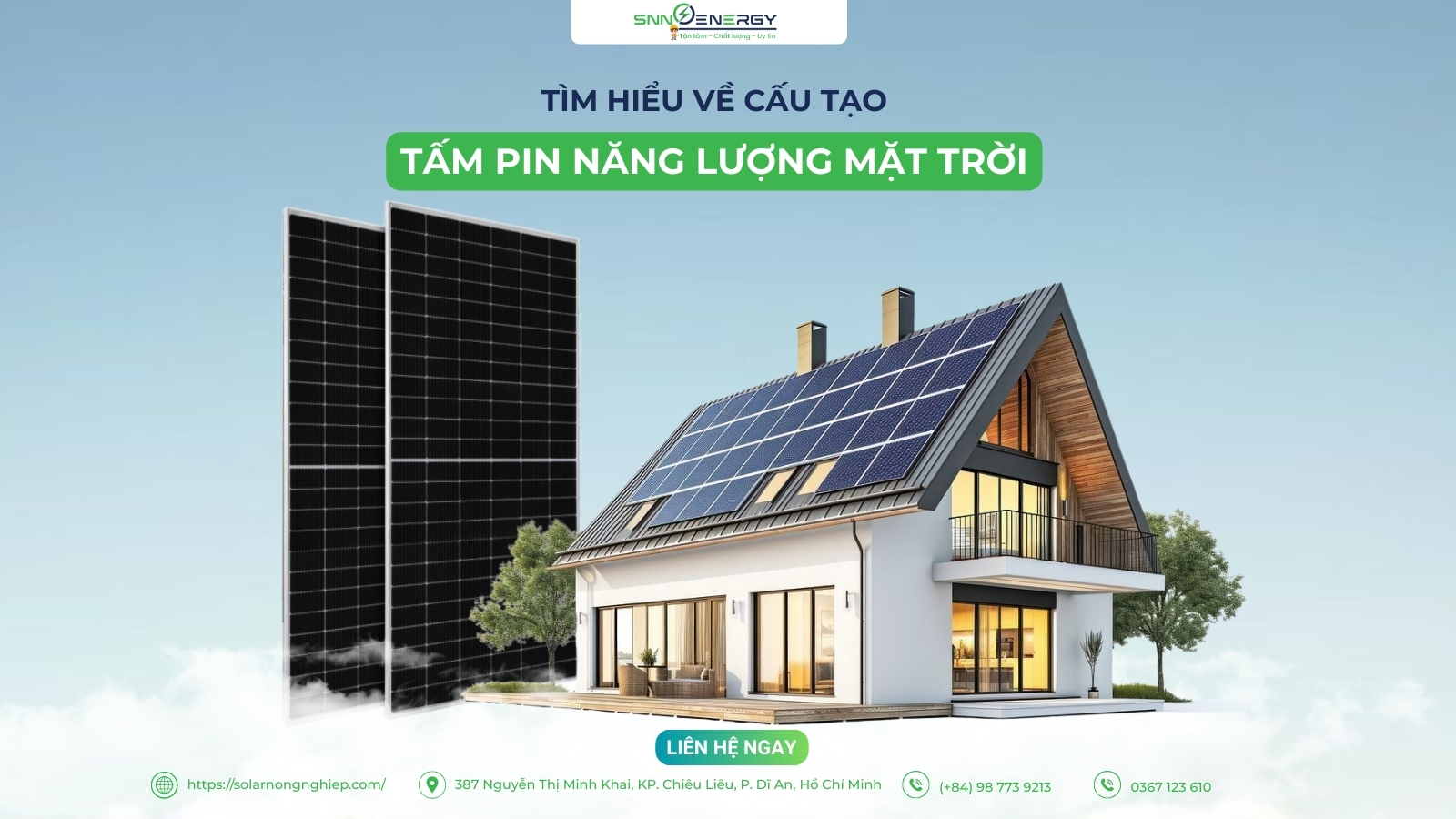 Tìm hiểu về cấu tạo của tấm pin năng lượng mặt trời