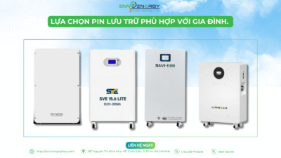 1 số hãng pin lưu trữ uy tín