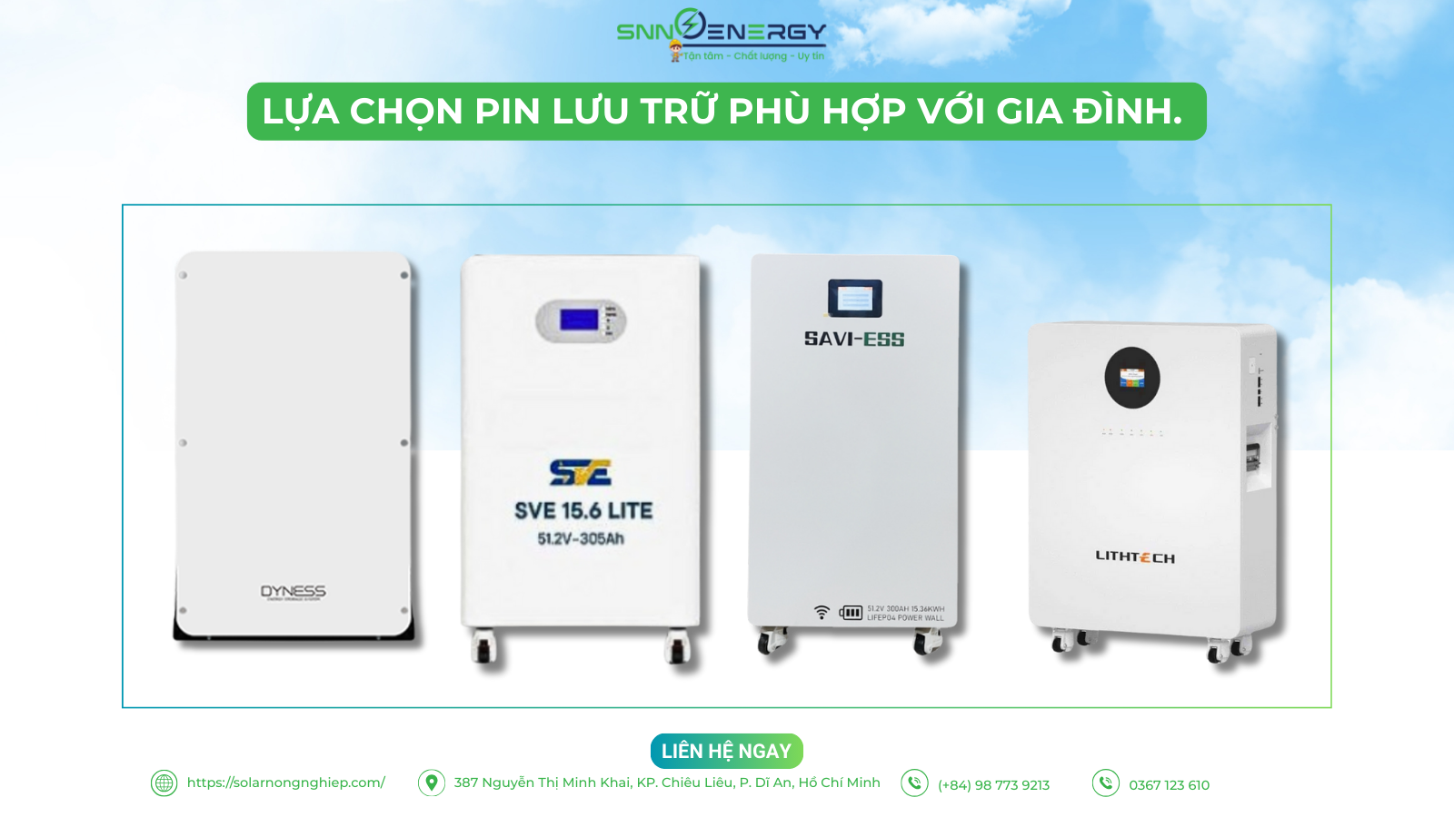 1 số hãng pin lưu trữ uy tín