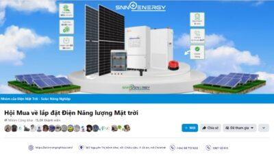 hội mua về lắp đặt điện năng lượng mặt trời