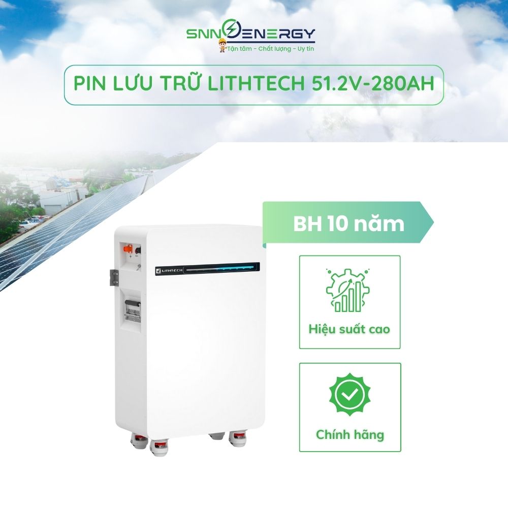 Pin lưu trữ Lithtech 51.2v 280ah