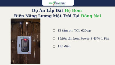 Hệ bơm 4kw 1 pha Bù Gia Mập Bình Phước