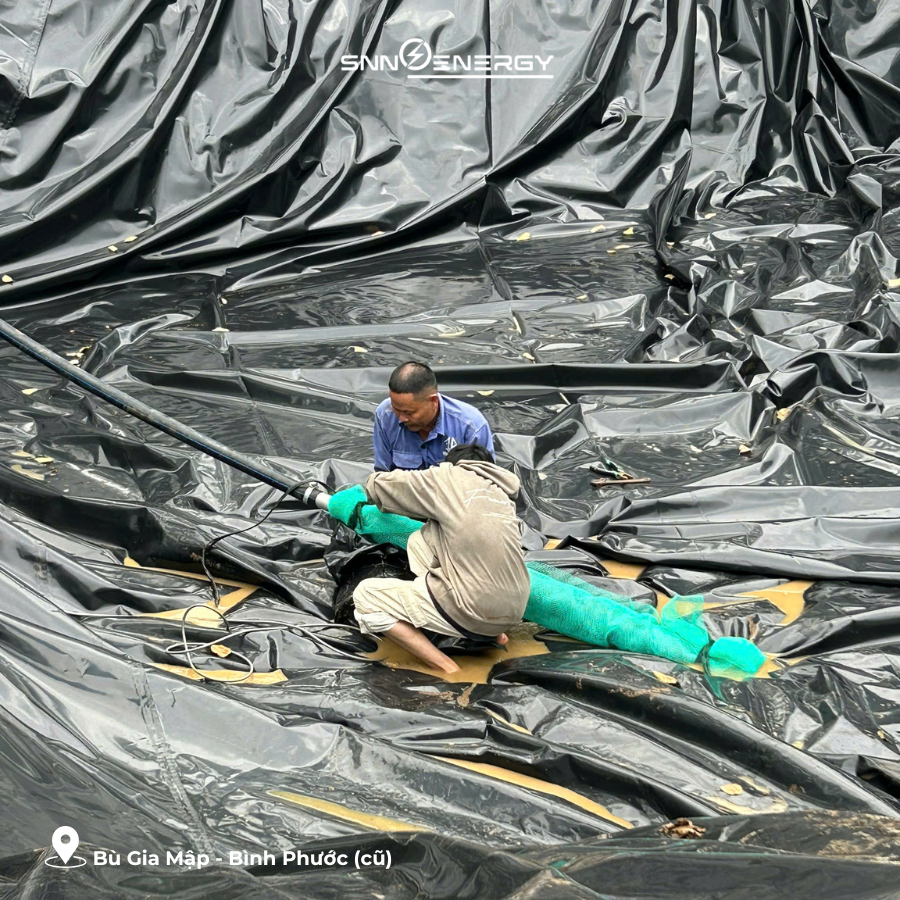 Quá trình lắp đặt cho khách hàng tại Bù Gia Mập - Đồng Nai (Bình Phước cũ)