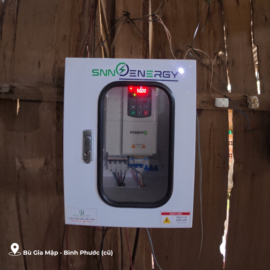 Tủ điện bơm Power S 4kw 1 pha